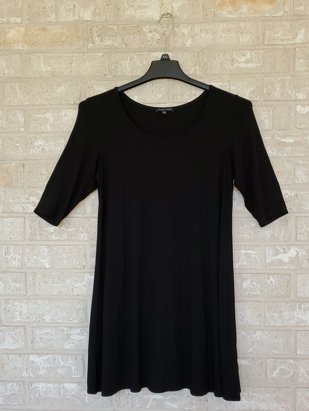 Eileen Fisher Short Sleeves Shift Dress, Size Medium, NWOT